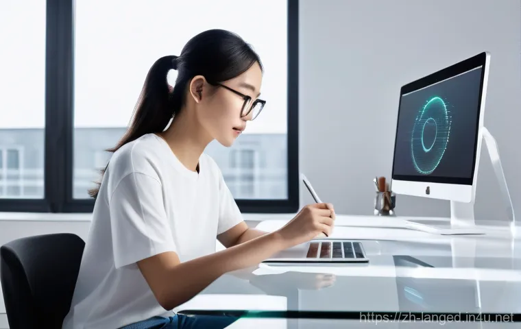 언어 교육의 혁신 - Image Prompt 1: The AI Personalized Language Coach**