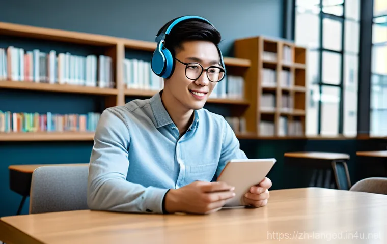 언어 교육학의 최근 연구 동향 - **Prompt:** A young adult, either male or female, sits comfortably in a brightly lit, modern living ... 언어 교육학의 최근 연구 동향 - **Prompt:** A young adult, either male or female, sits comfortably in a brightly lit, modern living ...